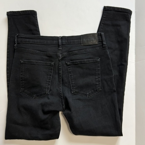 EVERLANE Black The Way High Skinny Jean Sz 28 - Picture 9 of 13